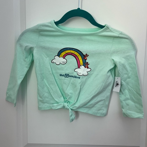 NWT Girls Walt Disney World Rainbow Chip & Dale Shirt - Picture 1 of 6